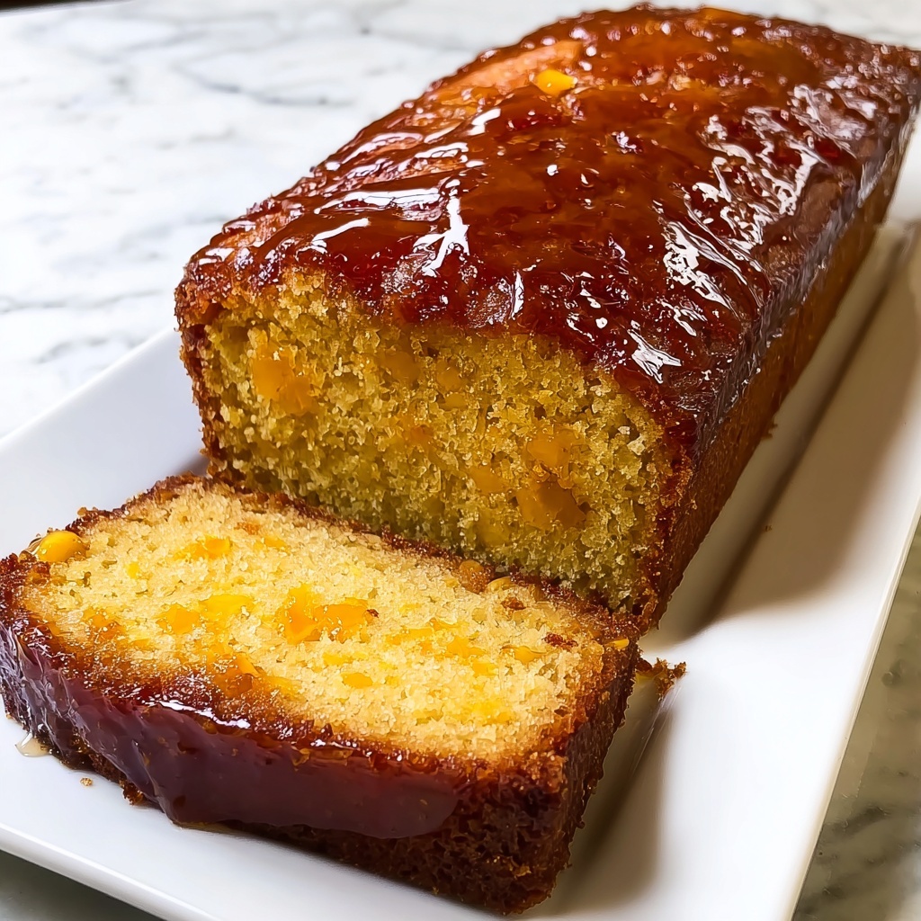 Sticky Treacle Citrus Loaf Recipe - Recipe Image