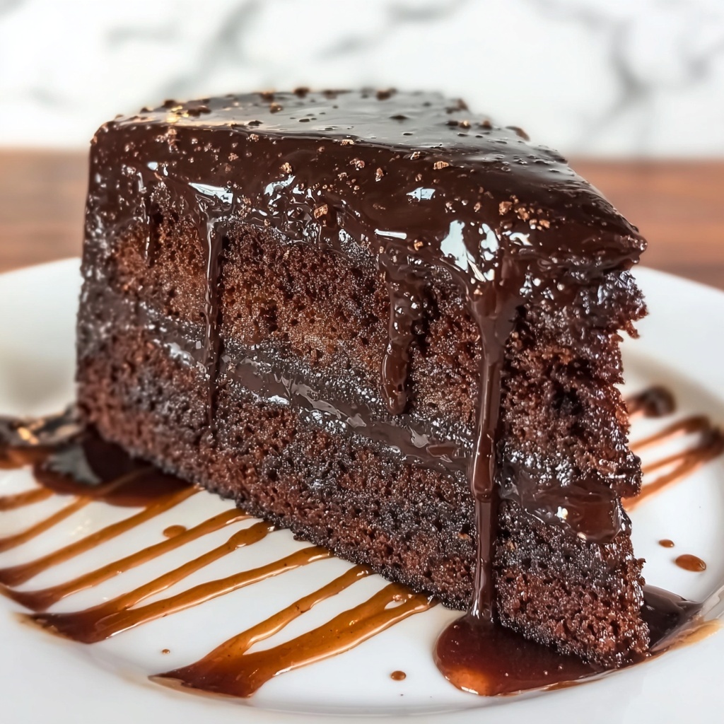 Blackstrap Molasses Date Cake with Orange Glaze Bliss Recipe - Recipe Image