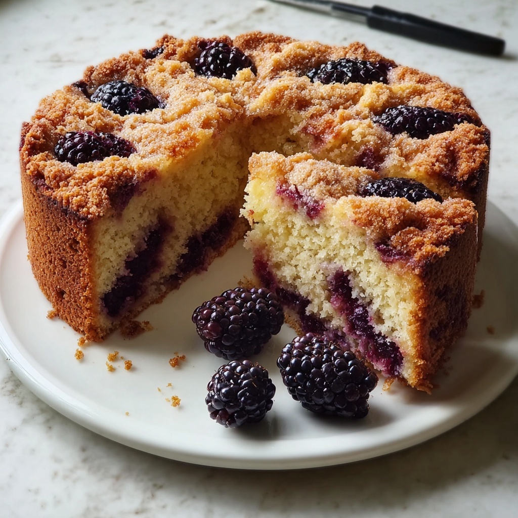 Blackberry Lavender Cake: 5 Steps to Pure Bliss Recipe - Recipe Image