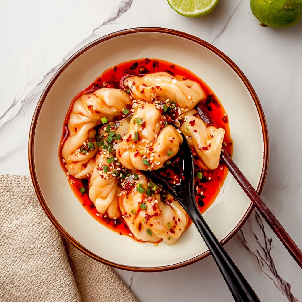 Savor Bean Curd Knots in Spicy Chili Oil Recipe - Recipe Image