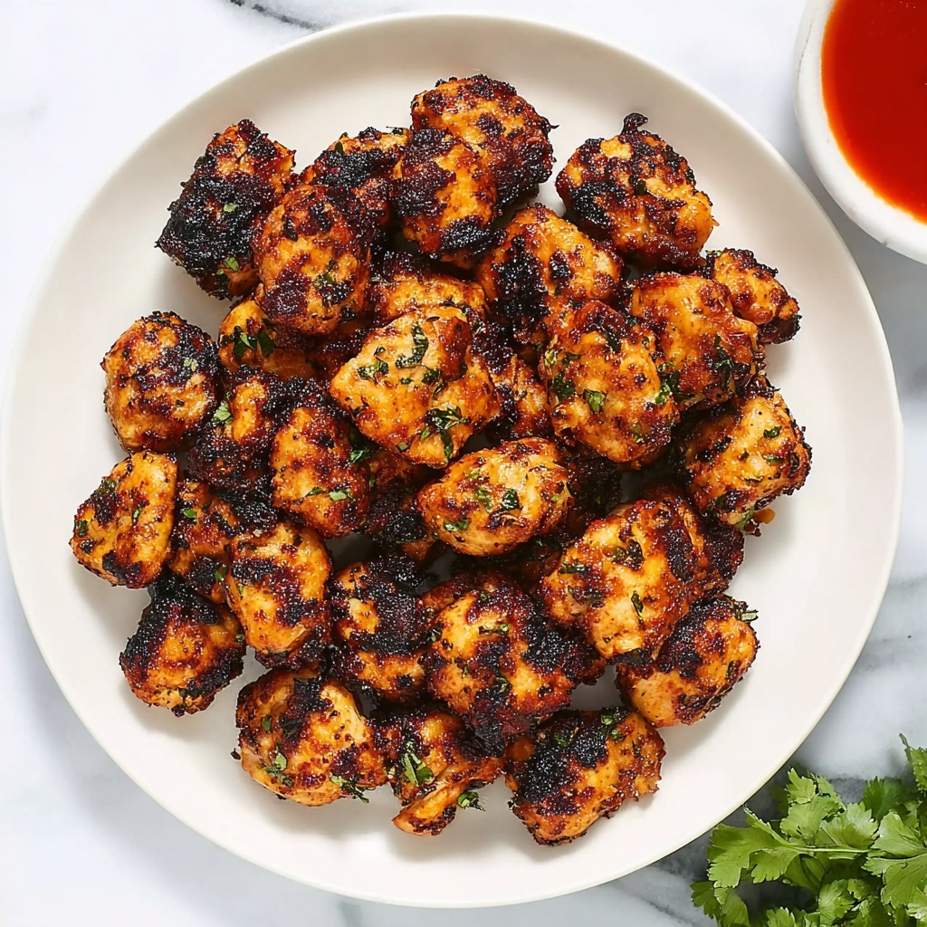 Savory Air Fryer Chicken Bites in Just 25 Minutes Recipe - Recipe Image