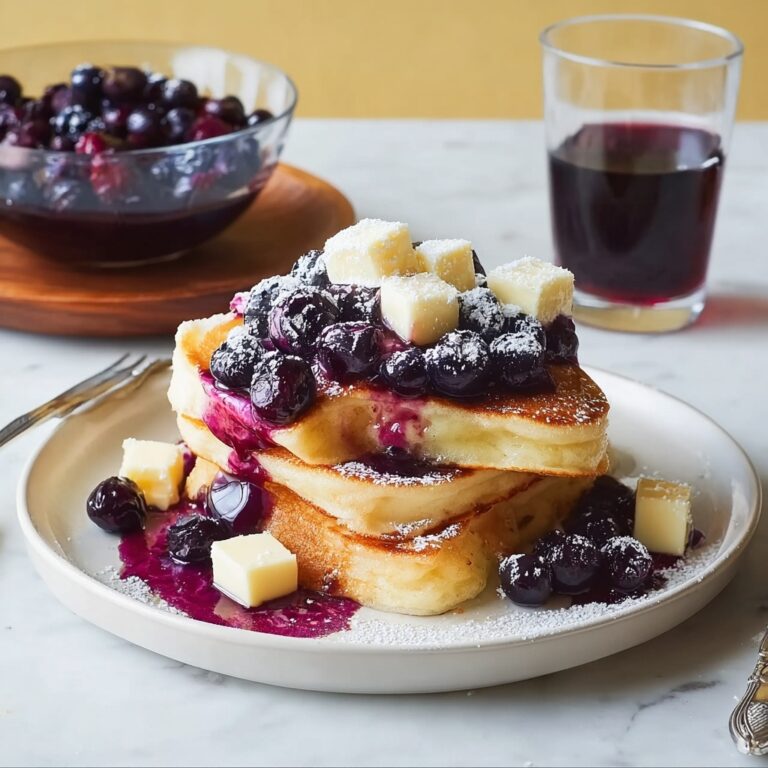 Overnight Blueberry Cream Cheese French Toast Casserole Recipe