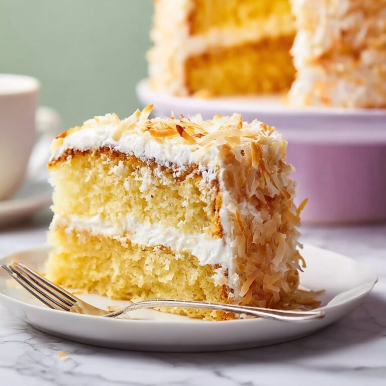 Coconut Custard Cake Recipe
