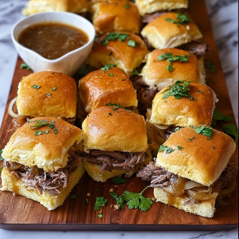 French Dip Sliders Recipe