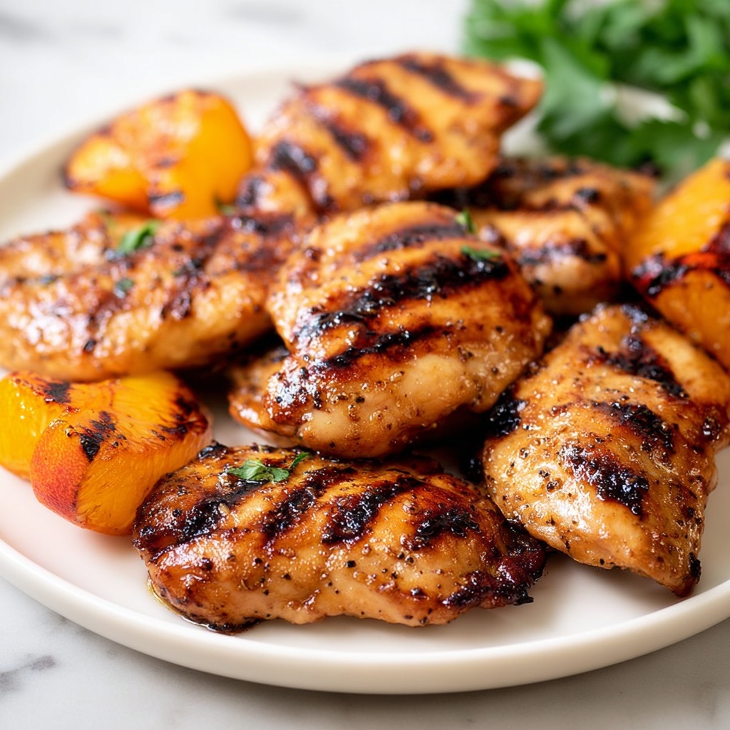 Grilled Apricot Chicken Recipe - Recipe Image