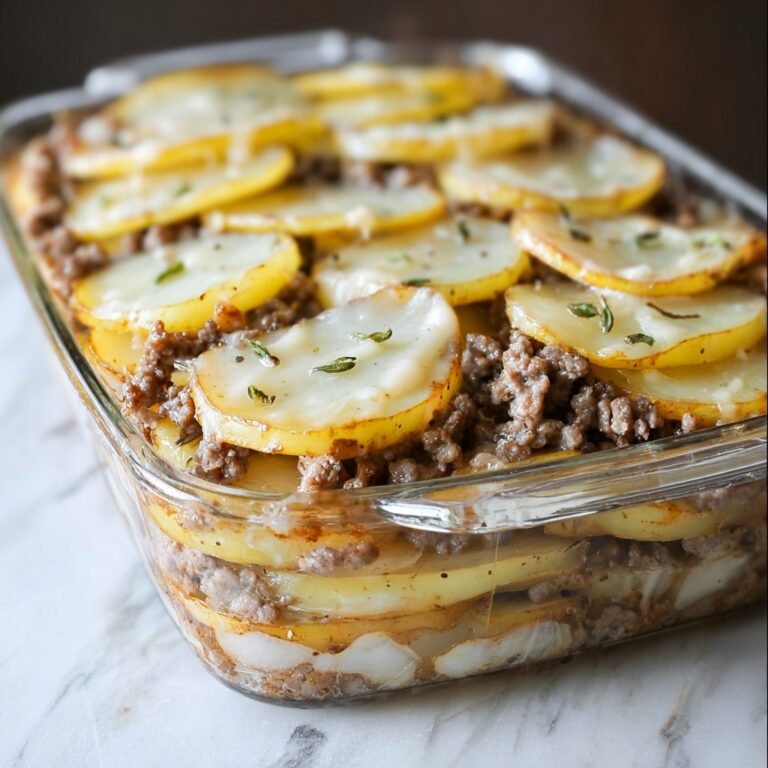Meat & Potato Casserole Recipe