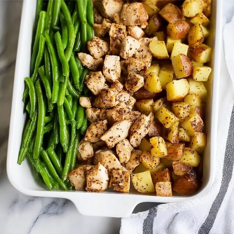 Italian Chicken Green Bean Bake Recipe
