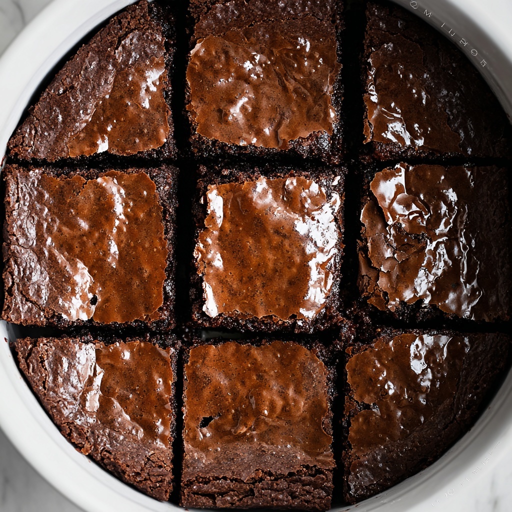 One Bowl Brownies Recipe - Recipe Image