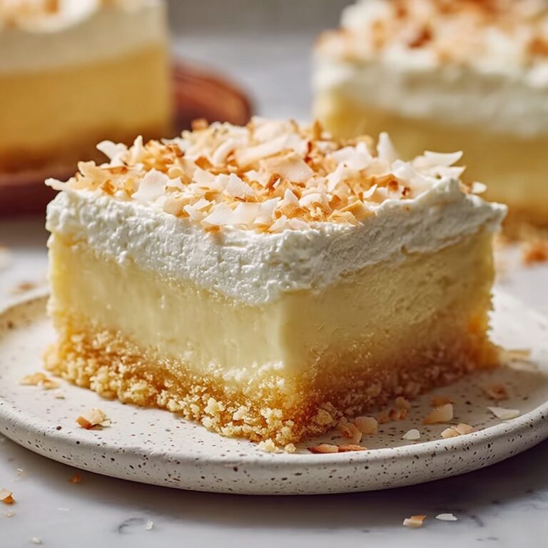 Island Coconut Cream Bars Recipe