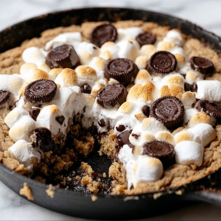 Gooey S’mores Cookie Skillet: The Ultimate Cozy Dessert Treat Recipe