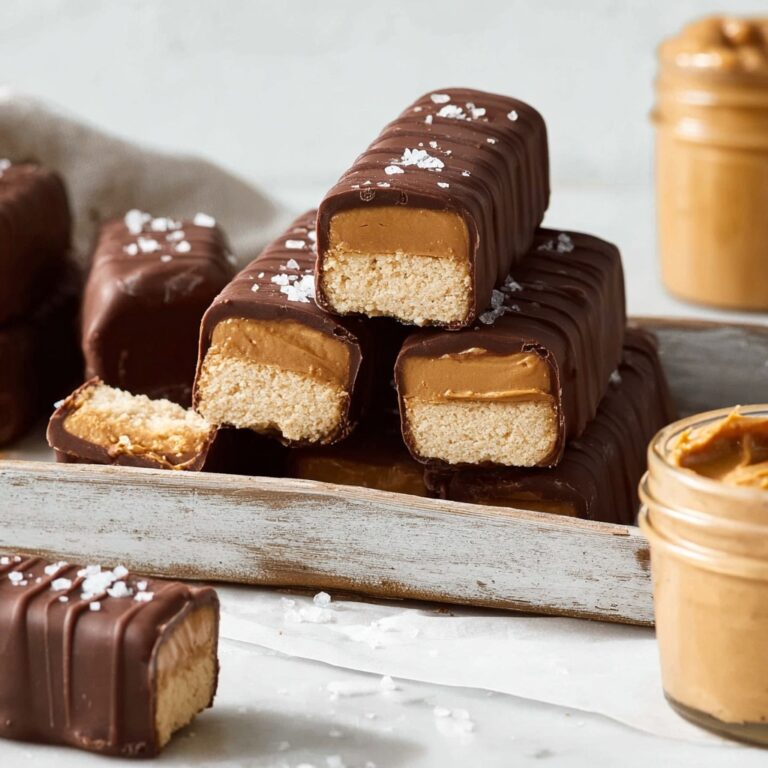 Vegan Peanut Butter Twix Bars Recipe