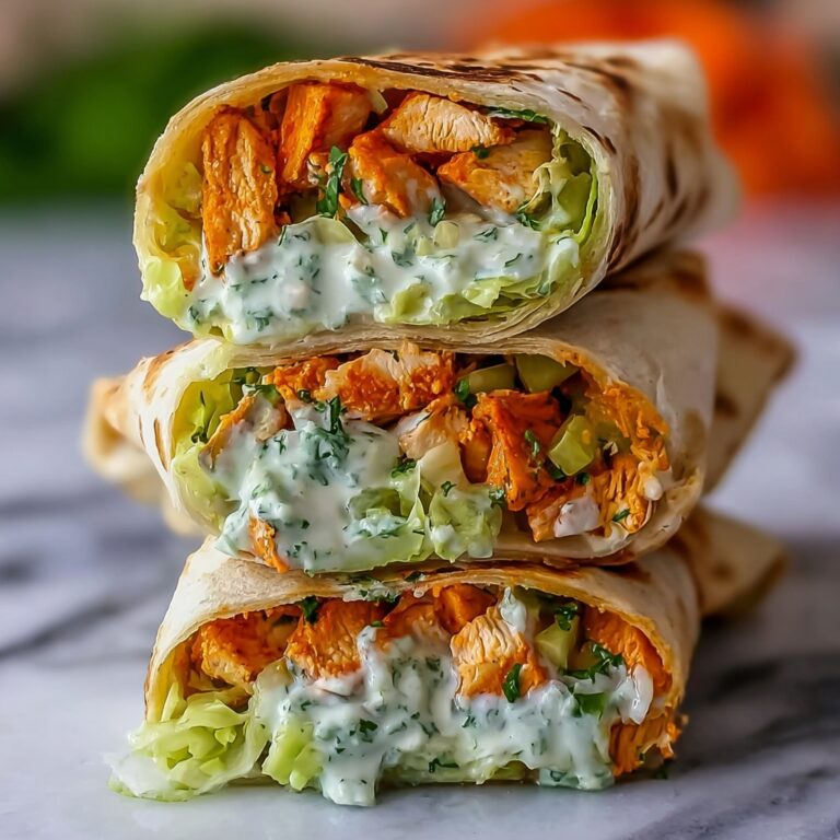 Buffalo Chicken Wraps Recipe