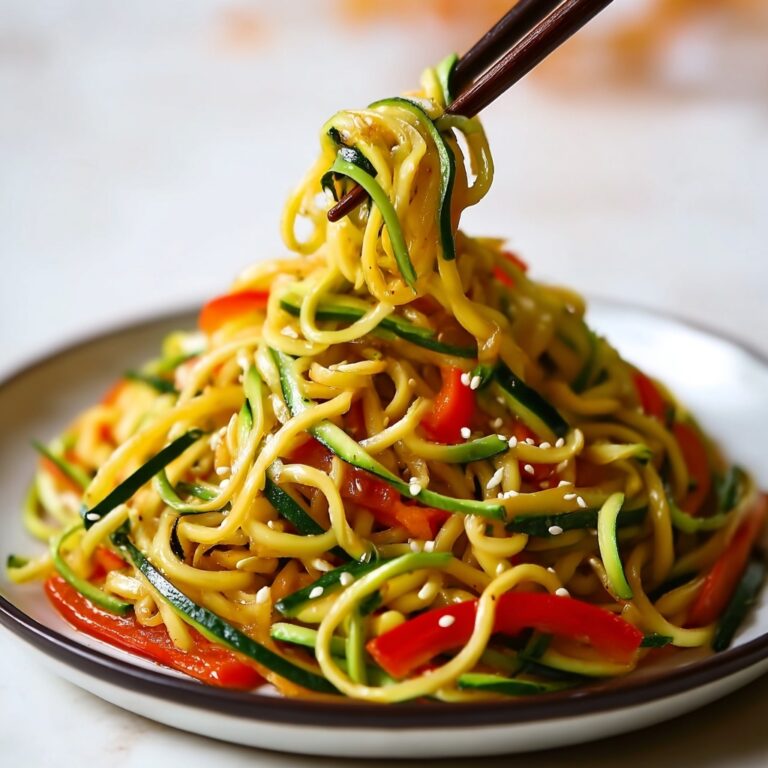 Zucchini Noodle Stir-Fry Recipe