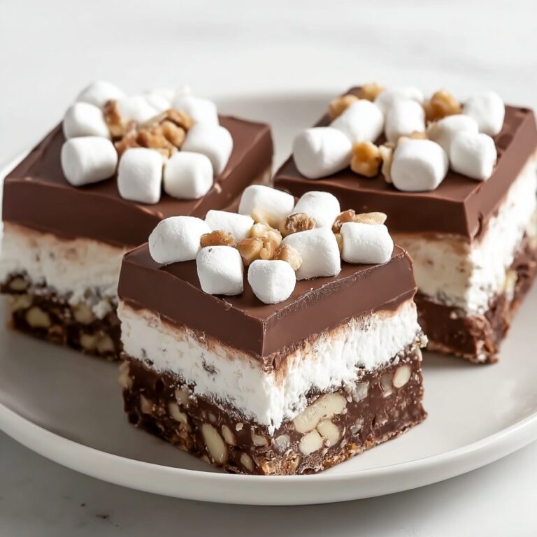 Rocky Road Ice Cream Bars Recipe