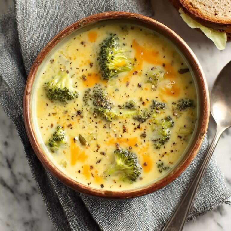 Broccoli Cheddar Soup Recipe