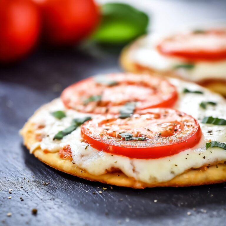 Margherita Flatbread Pizza Recipe