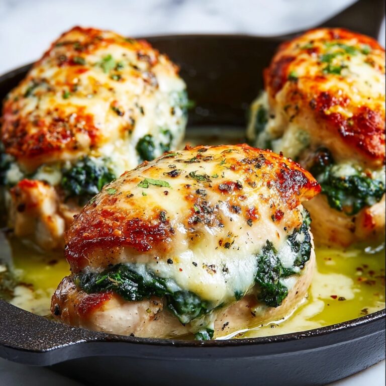 Spinach Stuffed Chicken Breast Recipe