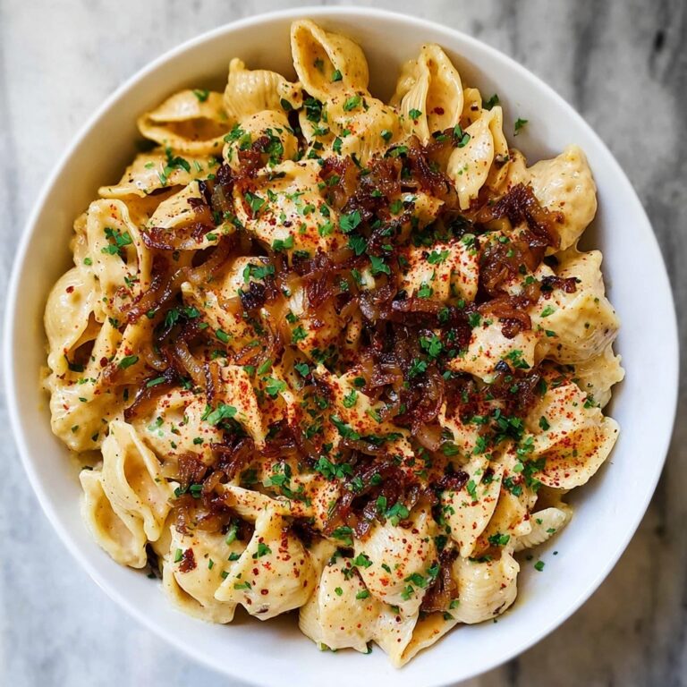 French Onion Creamy Pasta Recipe