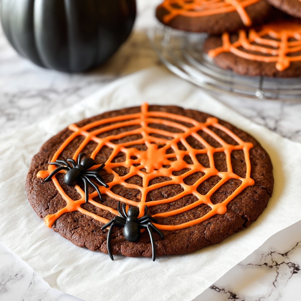 Spider Web Cookie Recipe - Recipe Image