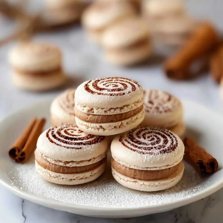 Cinnamon Roll Macarons Recipe