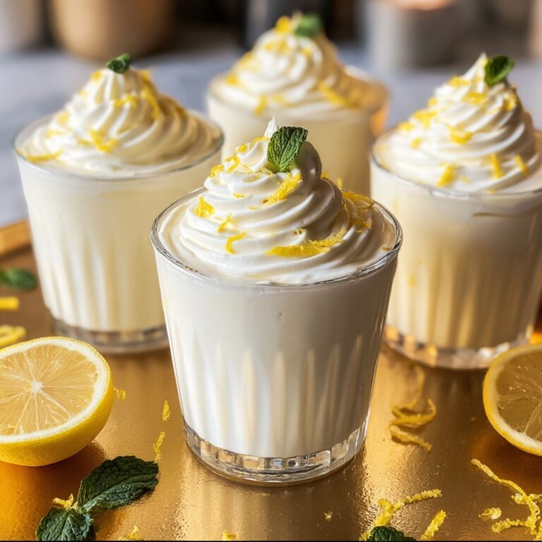Easy Lemon Mousse Recipe