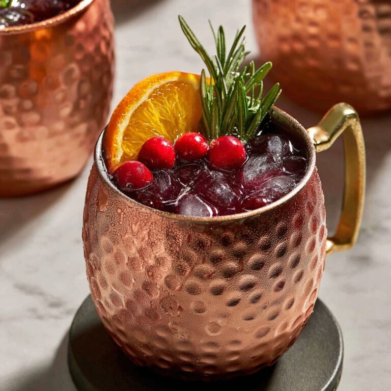 Cranberry Moscow Mule Recipe