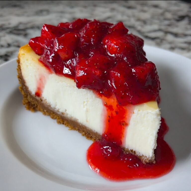 Strawberry Cheesecake Classic Dessert Recipe