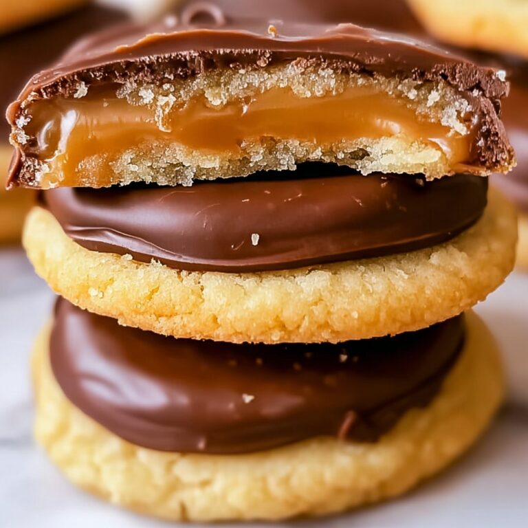 Twix-Style Cookies: Indulgent Caramel-Chocolate Treats Recipe