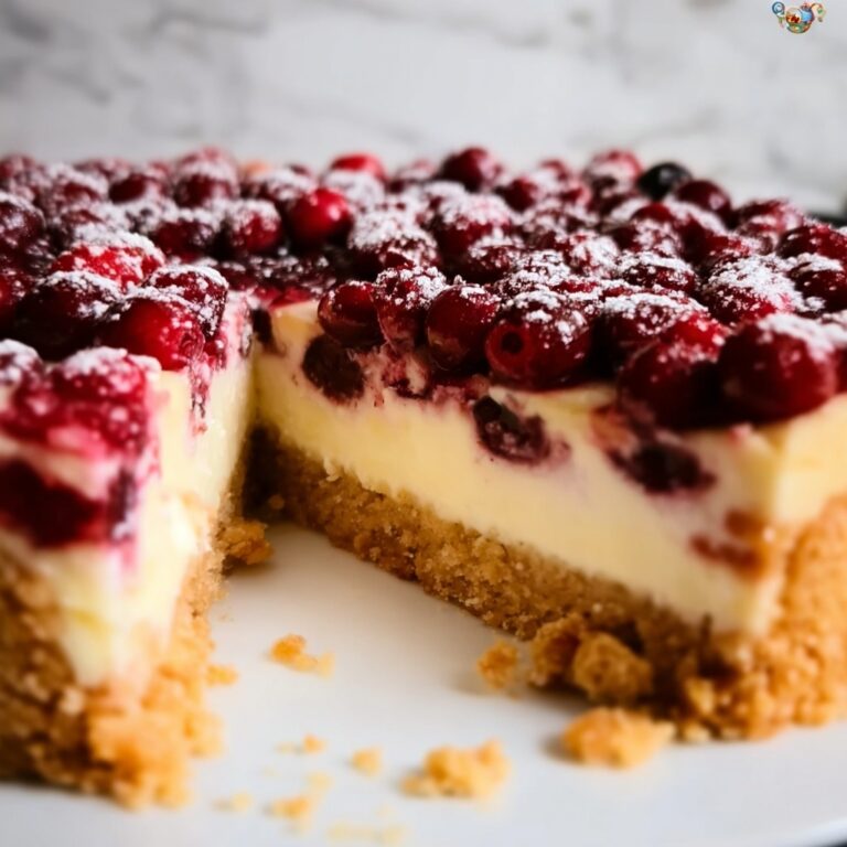 Cranberry Frangipane Tart Recipe