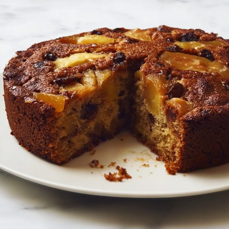 Date and Pear Cake Recipe