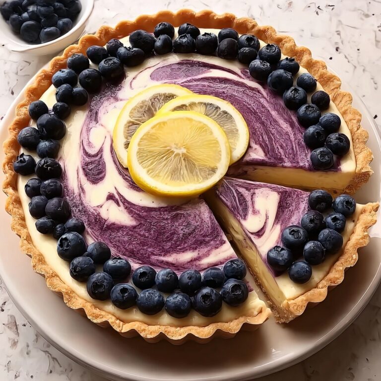 Lemon Blueberry Tart Recipe