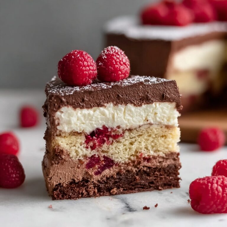 Chocolate Raspberry Mousse Cake Recipe