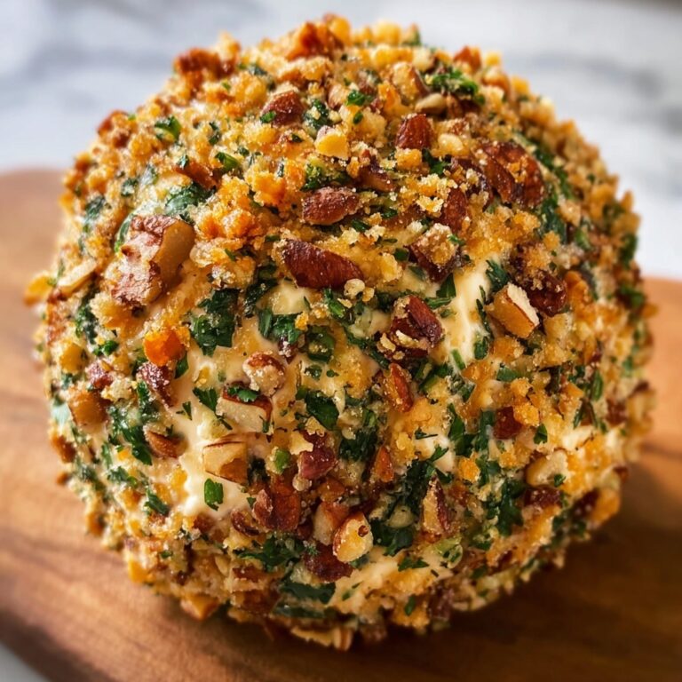 Cheese Ball Recipe with Pecans and Fresh Herbs Recipe