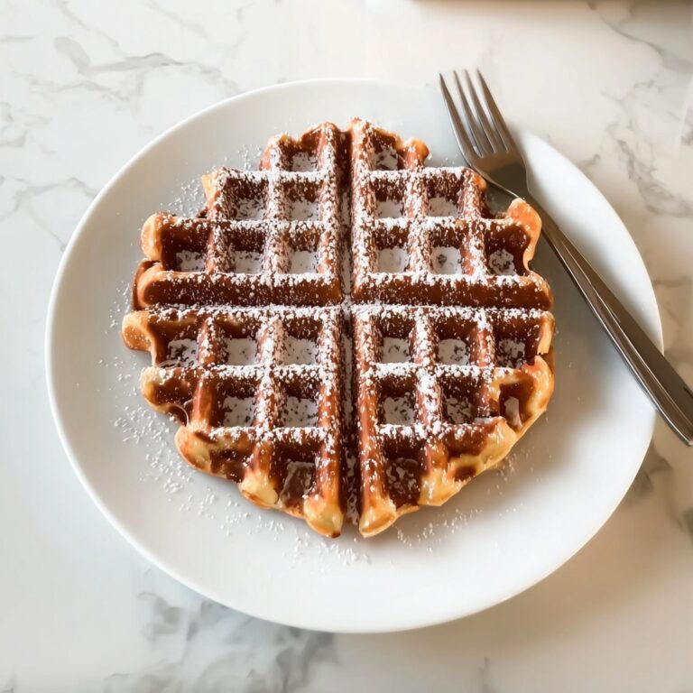 Chocolate Cinnamon Waffles Recipe