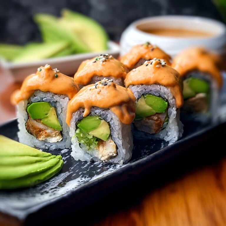 Dynamite Sushi Rolls: Spicy Tempura Shrimp with Mango and Sesame Recipe