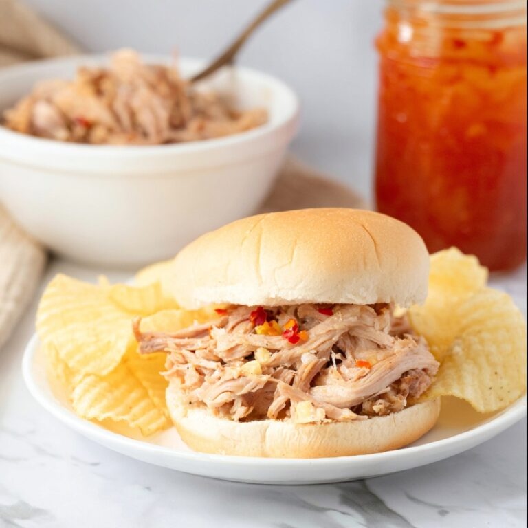 Eastern North Carolina Pulled Pork with BBQ Sauce Recipe