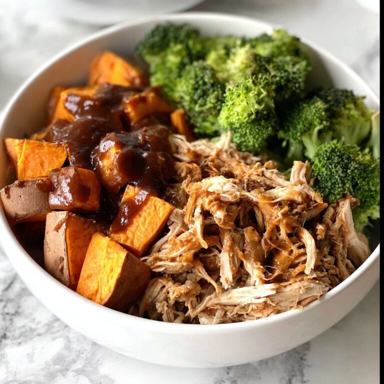 BBQ Chicken & Roasted Sweet Potato Bowls Recipe