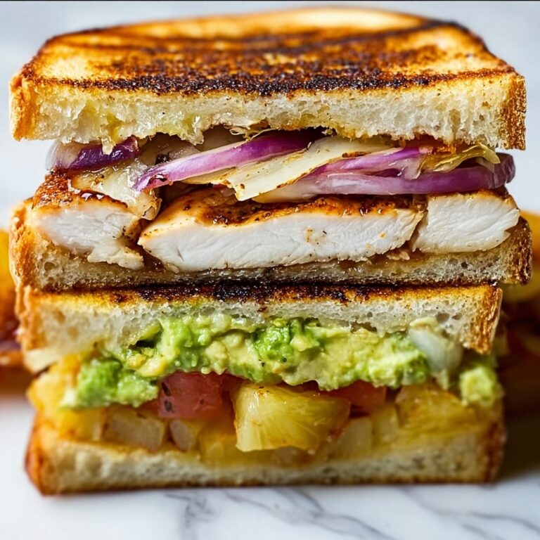 Savor the Flavor: Chicken Avocado Melt Sandwich Recipe