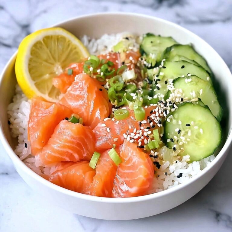 Quick Miso Soy Salmon Sashimi Bowl You’ll Crave Every Week Recipe
