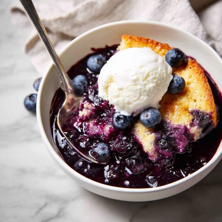 Easy Blueberry Cobbler Recipe