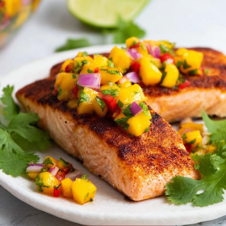 Mango Salsa Salmon Recipe