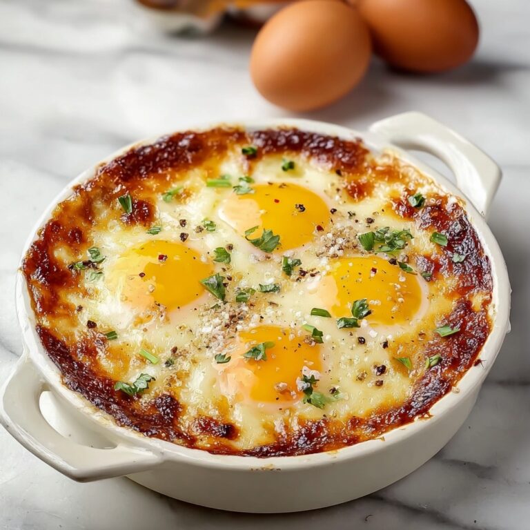 Baked Feta Eggs with Cherry Tomatoes and Spinach Recipe