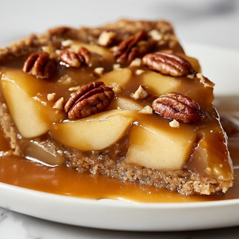 Swedish Apple Cake with Caramel Recipe