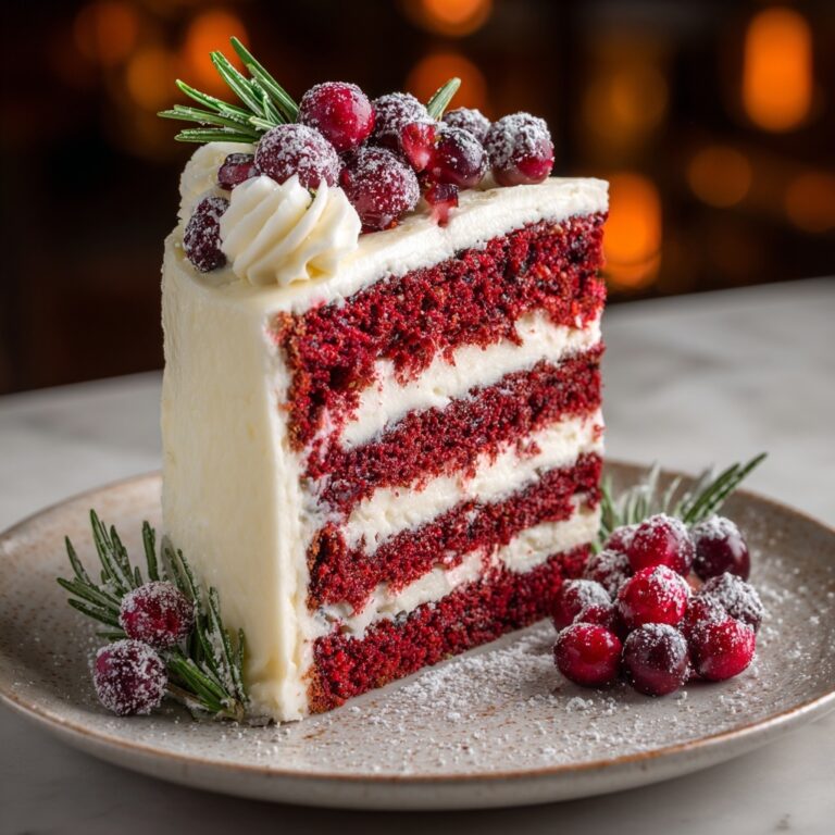 Red Velvet Tree Cake Recipe