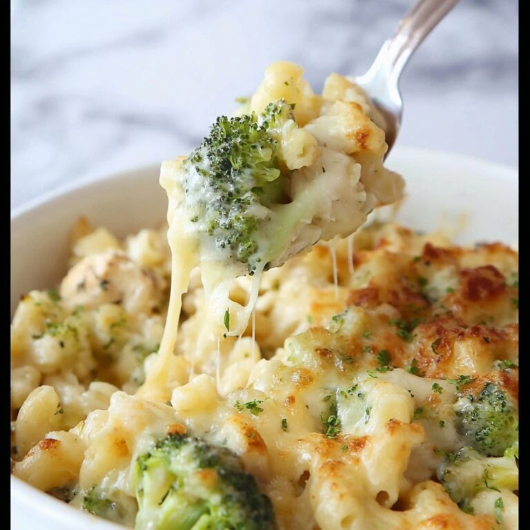 Healthy Chicken Broccoli Pasta Casserole Recipe